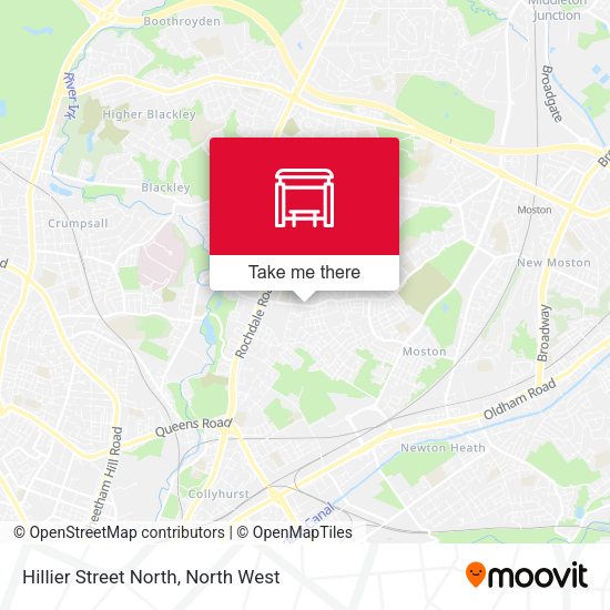 Hillier Street North map