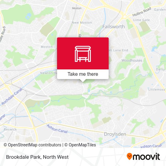 Brookdale Park map