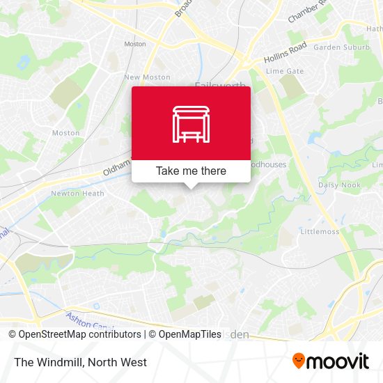 The Windmill map