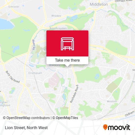 Lion Street map