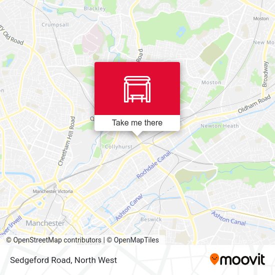 Sedgeford Road map