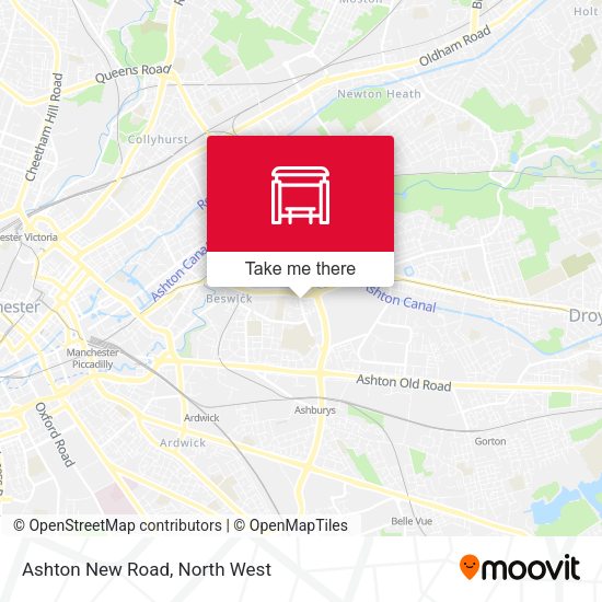 Ashton New Road map