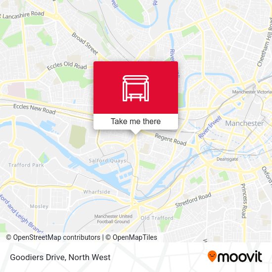 Goodiers Drive map