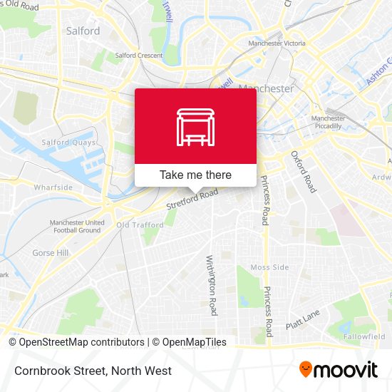Cornbrook Street map