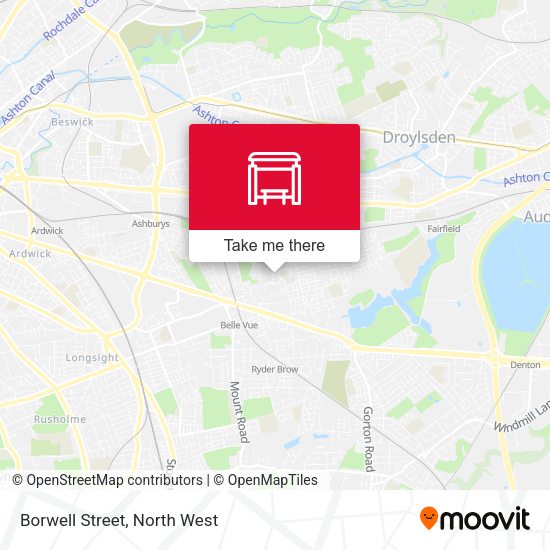 Borwell Street map