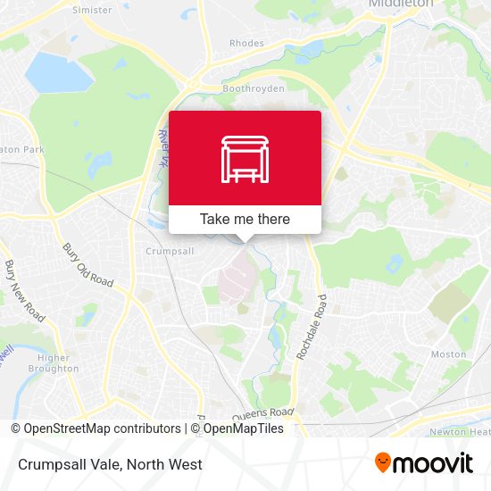 Crumpsall Vale map