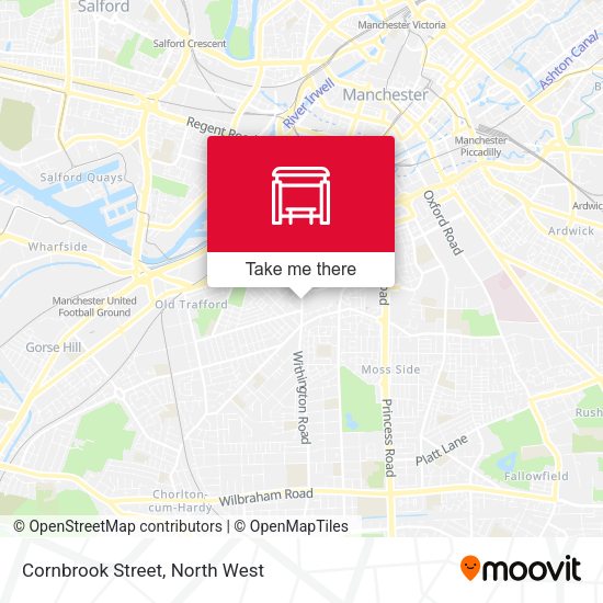 Cornbrook Street map