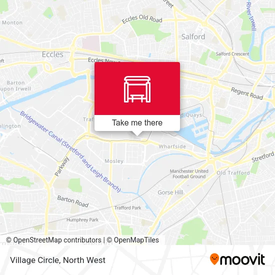 Village Circle map