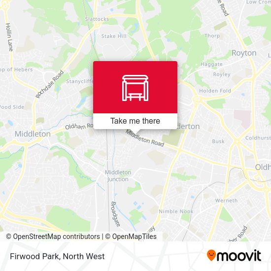 Firwood Park map