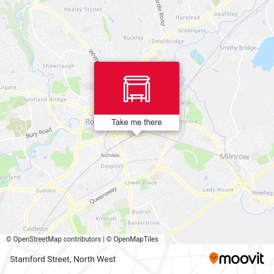 Stamford Street map