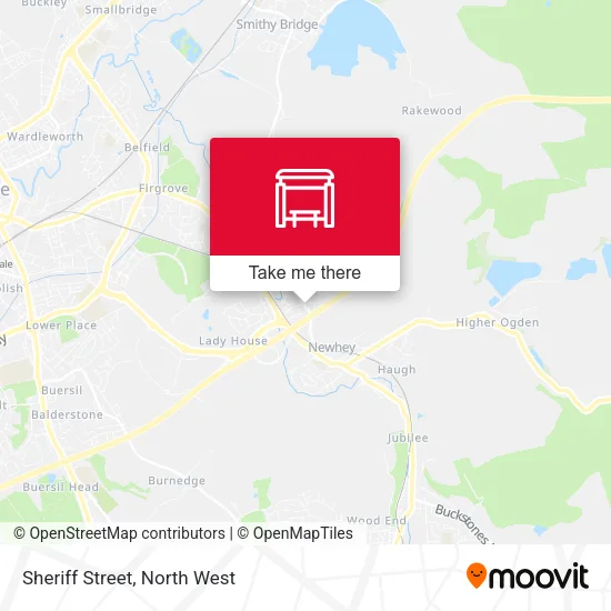Sheriff Street map