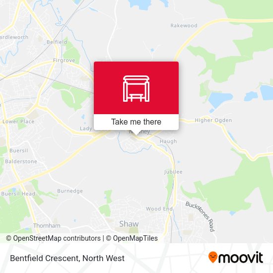 Bentfield Crescent map