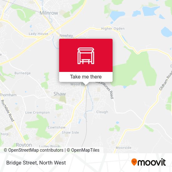 Bridge Street map