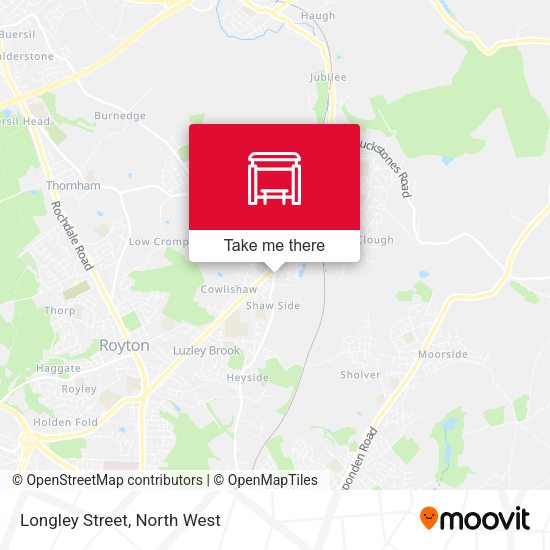 Longley Street map