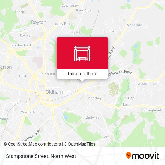 Stampstone Street map