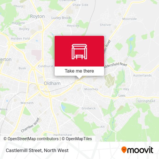 Castlemill Street map