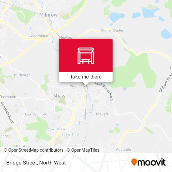 Bridge Street map