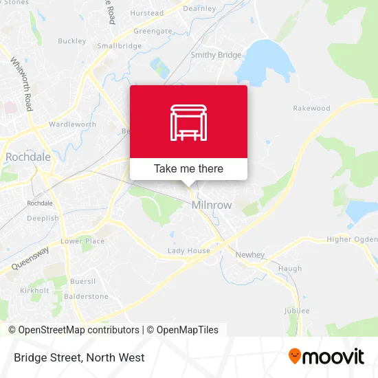 Bridge Street map