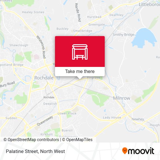 Palatine Street map
