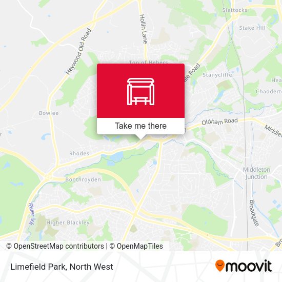 Limefield Park map