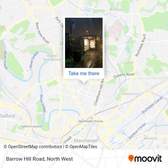 Barrow Hill Road map