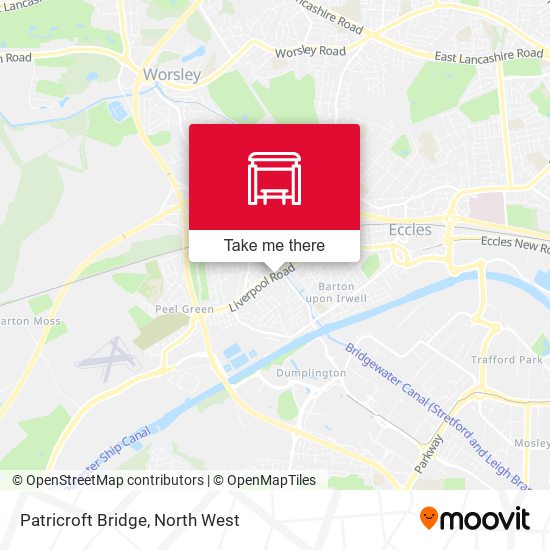 Patricroft Bridge map