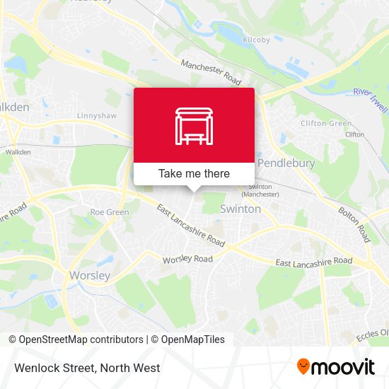 Wenlock Street map
