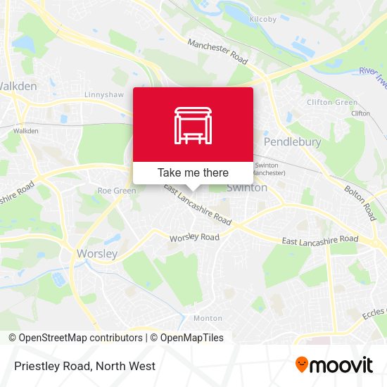 Priestley Road map