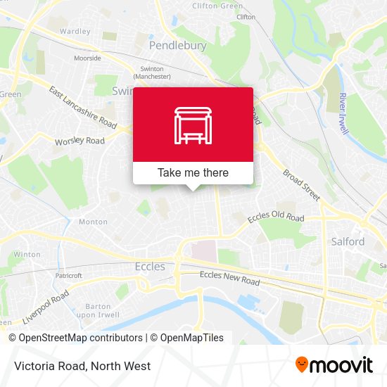 Victoria Road map