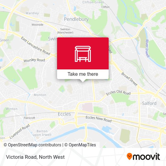 Victoria Road map