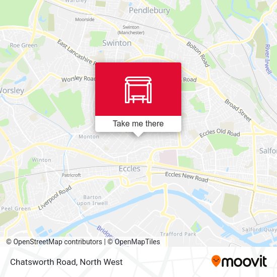 Chatsworth Road map