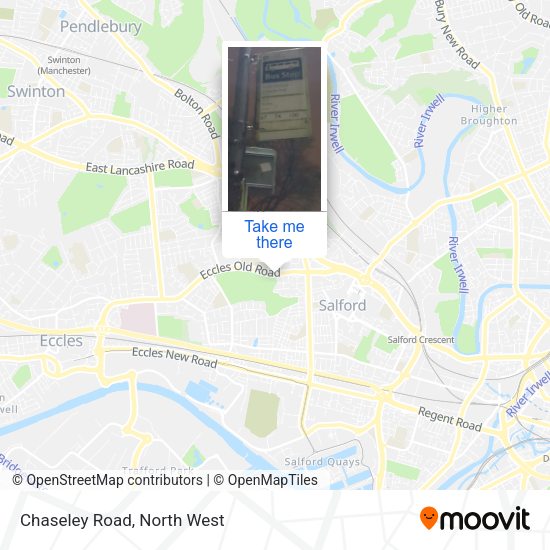 Chaseley Road map