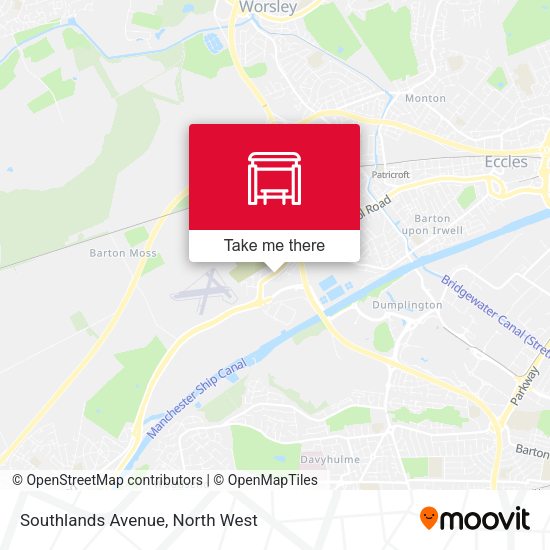 Southlands Avenue map