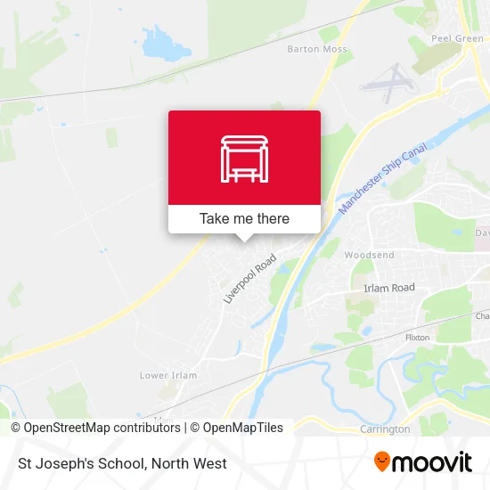 St Joseph's School map