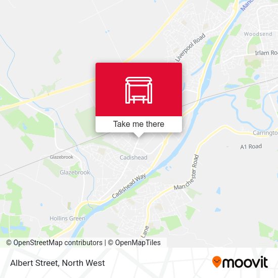 Albert Street map