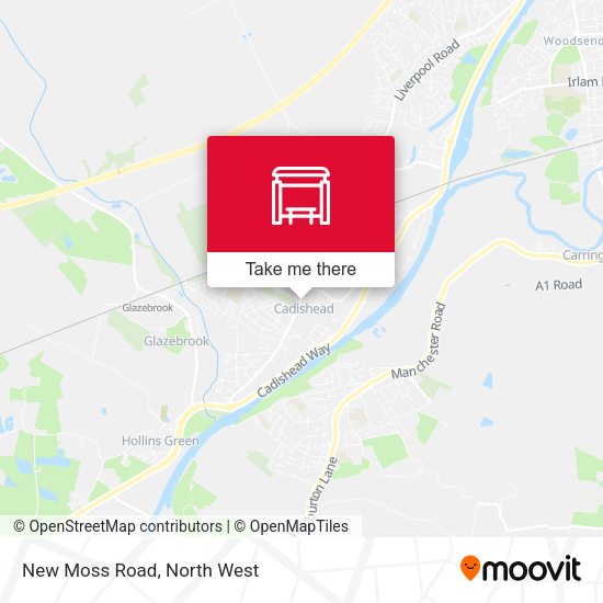 New Moss Road map