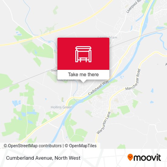 Cumberland Avenue map