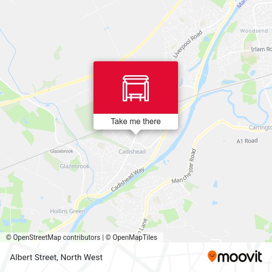 Albert Street map