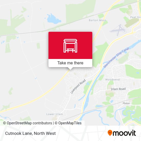 Cutnook Lane map