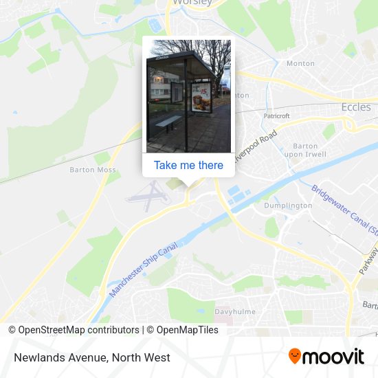 Newlands Avenue map
