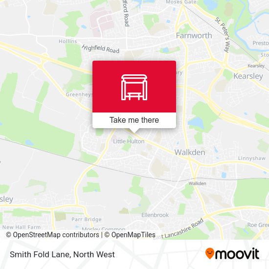 Smith Fold Lane map