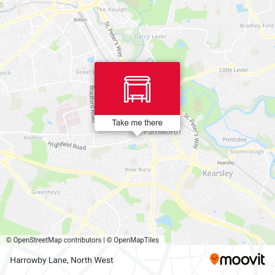 Harrowby Lane map