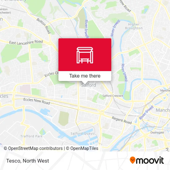 Tesco map