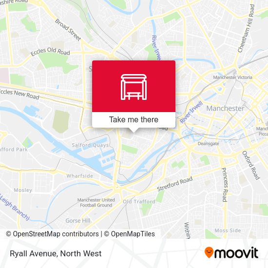 Ryall Avenue map