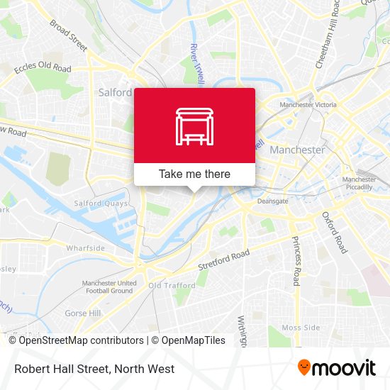 Robert Hall Street map