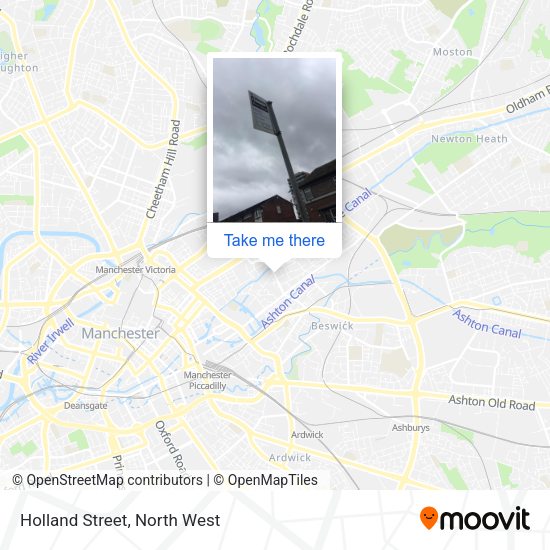 Holland Street map