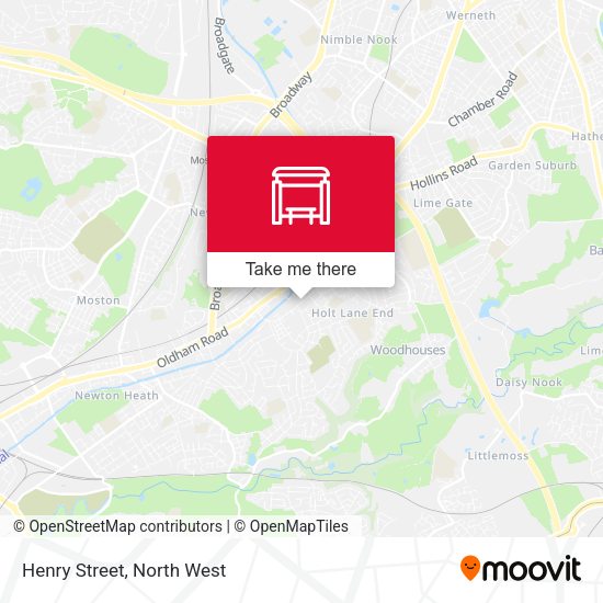 Henry Street map