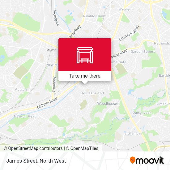 James Street map