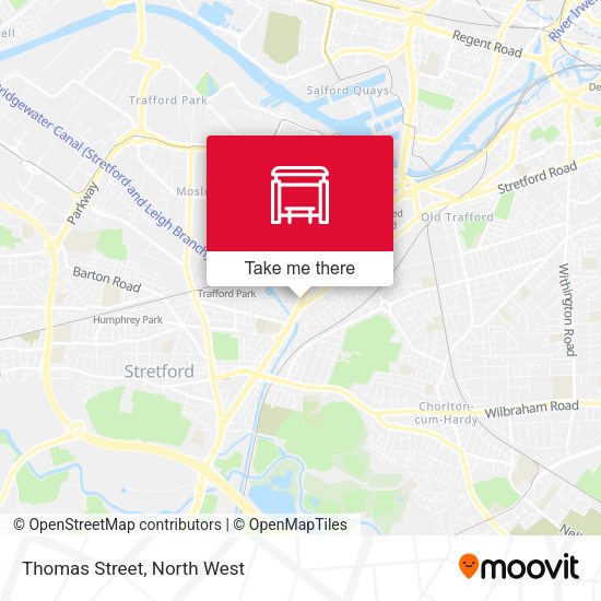 Thomas Street map