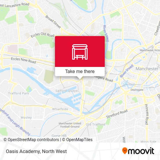 Oasis Academy map